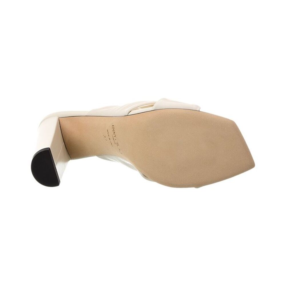 Jimmy Choo Avenue 85 Leather Sandal - Picture 4 of 5